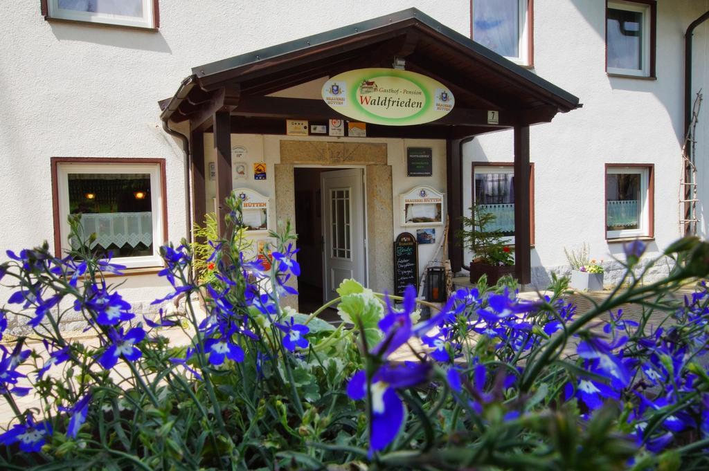 Gasthof Pension Waldfrieden Brand Zewnętrze zdjęcie