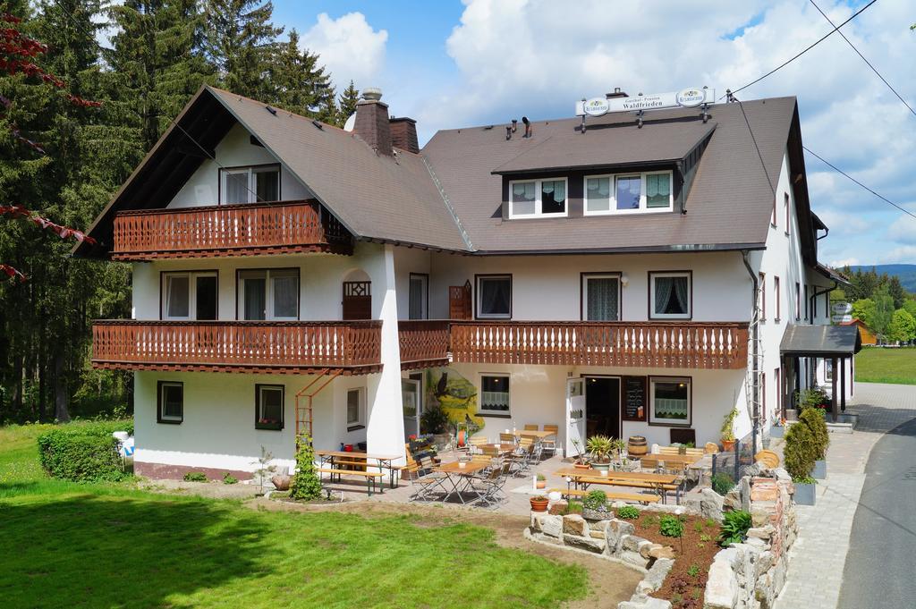 Gasthof Pension Waldfrieden Brand Zewnętrze zdjęcie