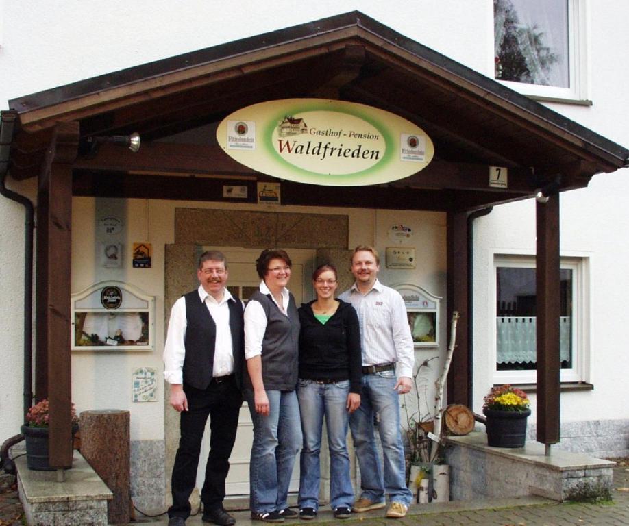 Gasthof Pension Waldfrieden Brand Zewnętrze zdjęcie