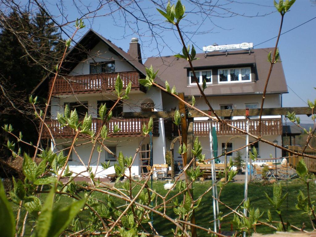Gasthof Pension Waldfrieden Brand Zewnętrze zdjęcie
