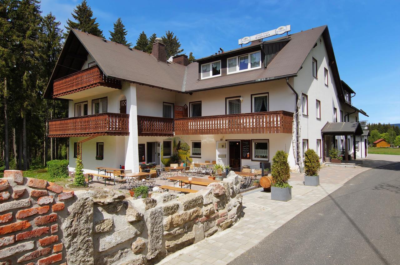 Gasthof Pension Waldfrieden Brand Zewnętrze zdjęcie